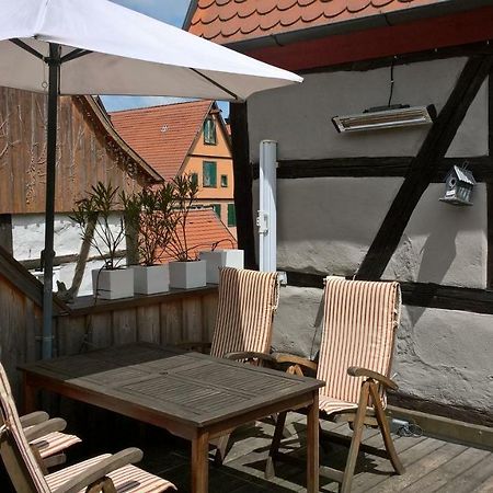 Altstadthaus Dinkelsbühl Buitenkant foto
