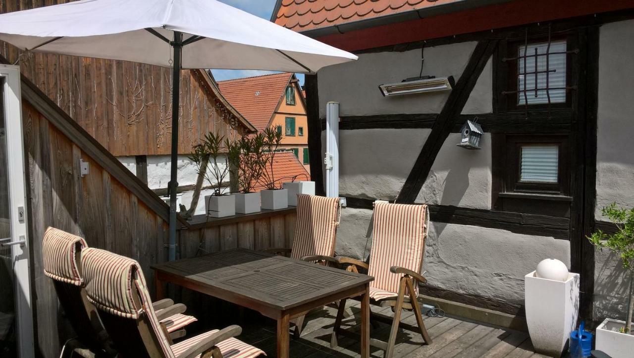 Altstadthaus Dinkelsbühl Buitenkant foto